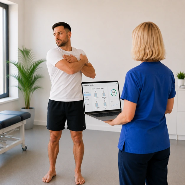 Testi i lëvizshmërisë së trungut gjatë Check-Up-it